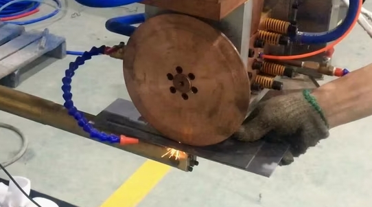 Cold Air Duct Seam Welding Machine